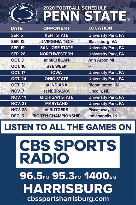 Penn State Football on the Radio 